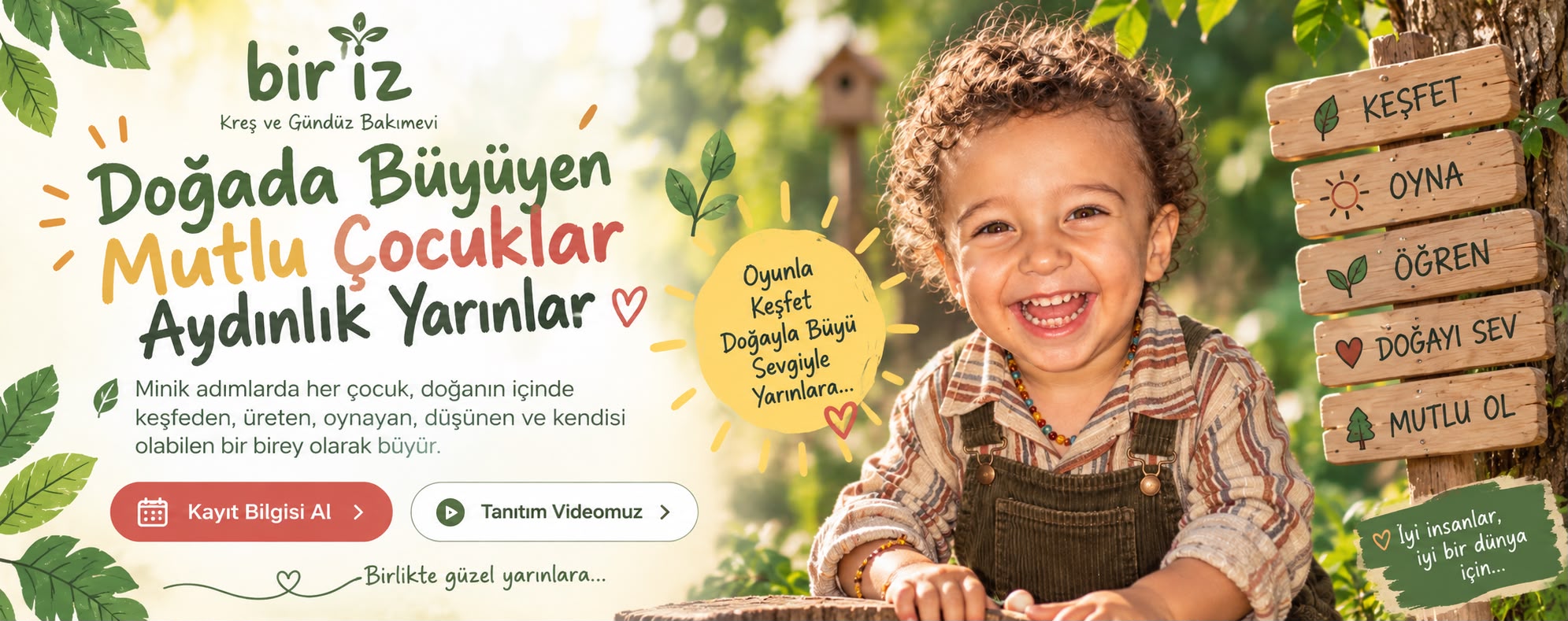 Bir’iz doğa temelli eğitim ortamı